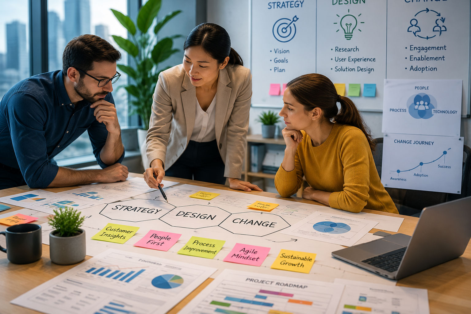 Strategy, Design & Change